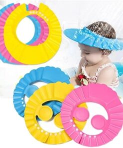 Adjustable Kids Shower Cap – Soft EVA Baby Bath Hat for Hair & Shower Protection