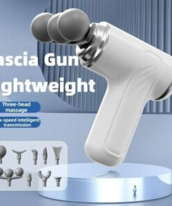 Powerful Mini Fascia Massage Gun – Low Noise Deep Muscle Pain Relief Electric Massager, Professional Body Relaxation Device