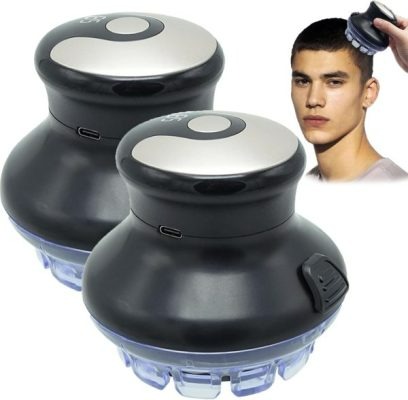 Hot New Wireless Round Hair Clipper – LED Trimmer with Adjustable 3–12mm Length for Men, Kids & Home Use - Image 3