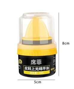 Alternative view of Leather Repair & Care Cream – Liquid Shoe Polish with Sponge, Universal Leather Balm for Shoes, Bags & Car Seats