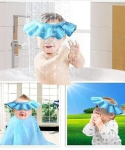 Alternative view of Adjustable Kids Shower Cap – Soft EVA Baby Bath Hat for Hair & Shower Protection
